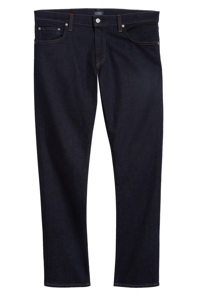 London Slim Fit Taper Leg Jeans, Alternate, color, AMARO