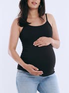 MOTHERHOOD MATERNITY Clip Down Nursing Tank Top Cami