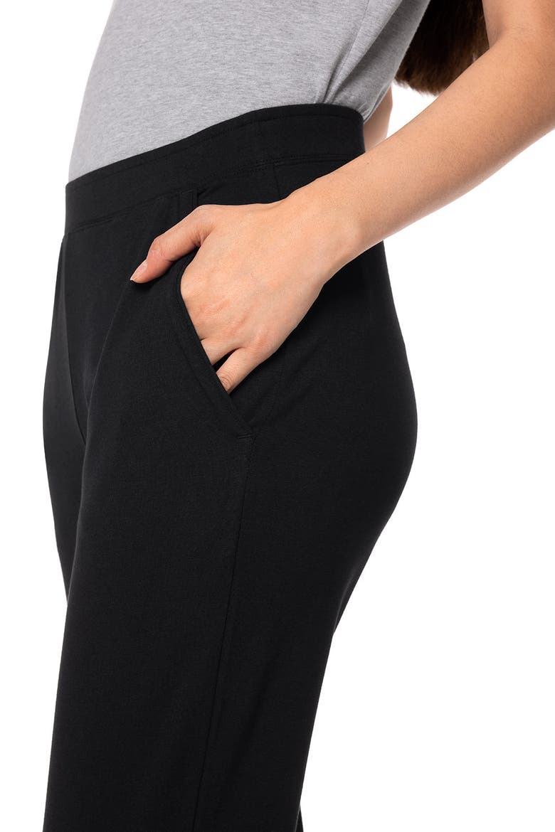 Women's Cafe Ruche Pants, UPF 50+ Sun Protection, Alternate, color, Black