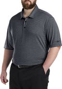 Reebok Big & Tall Performance Classic Stripe Polo Shirt