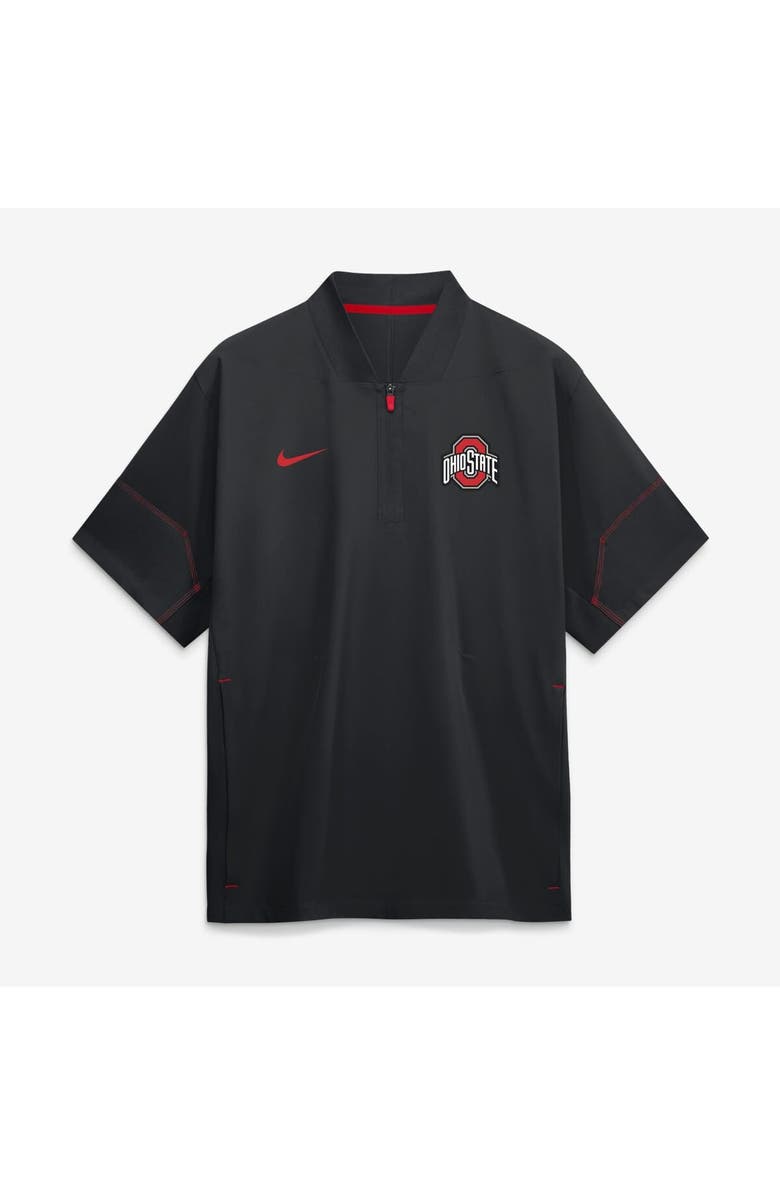 Nike Men's Nike Black Ohio State Buckeyes Sideline Coaches Jacket, Main, color, Black