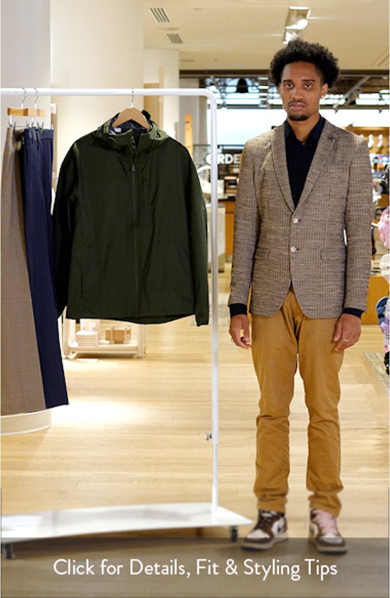 Zafir Hooded Water Resistant Jacket, sales video thumbnail