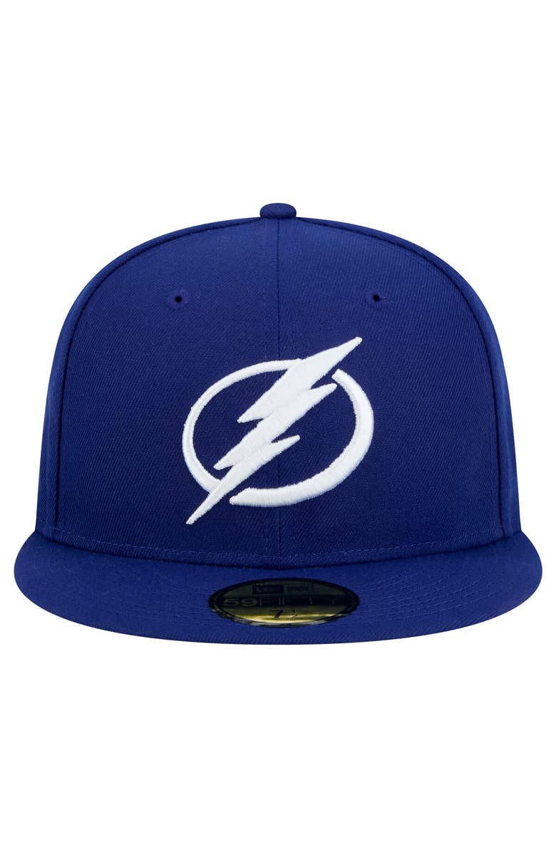 New Era Men's New Era Blue Tampa Bay Lightning Core 59FIFTY Fitted Hat, Alternate, color, Blue