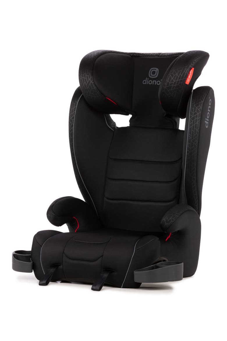 Monterey XT Expandable Highback Booster Car Seat, Main, color, BLACK