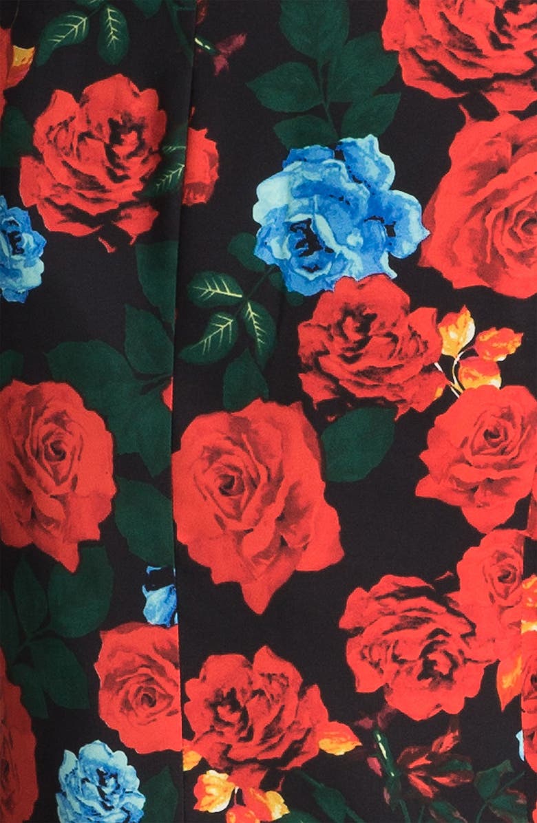 Vince Camuto Rose Print Blazer, Alternate, color,