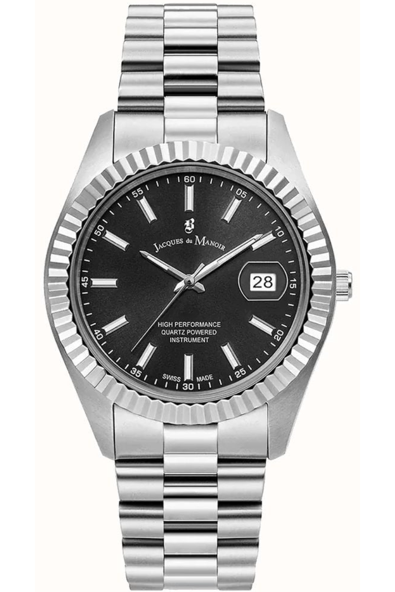 Inspiration - 40mm, Dark Gray Dial, Ladies Watch, Alternate, color, Dark Gray