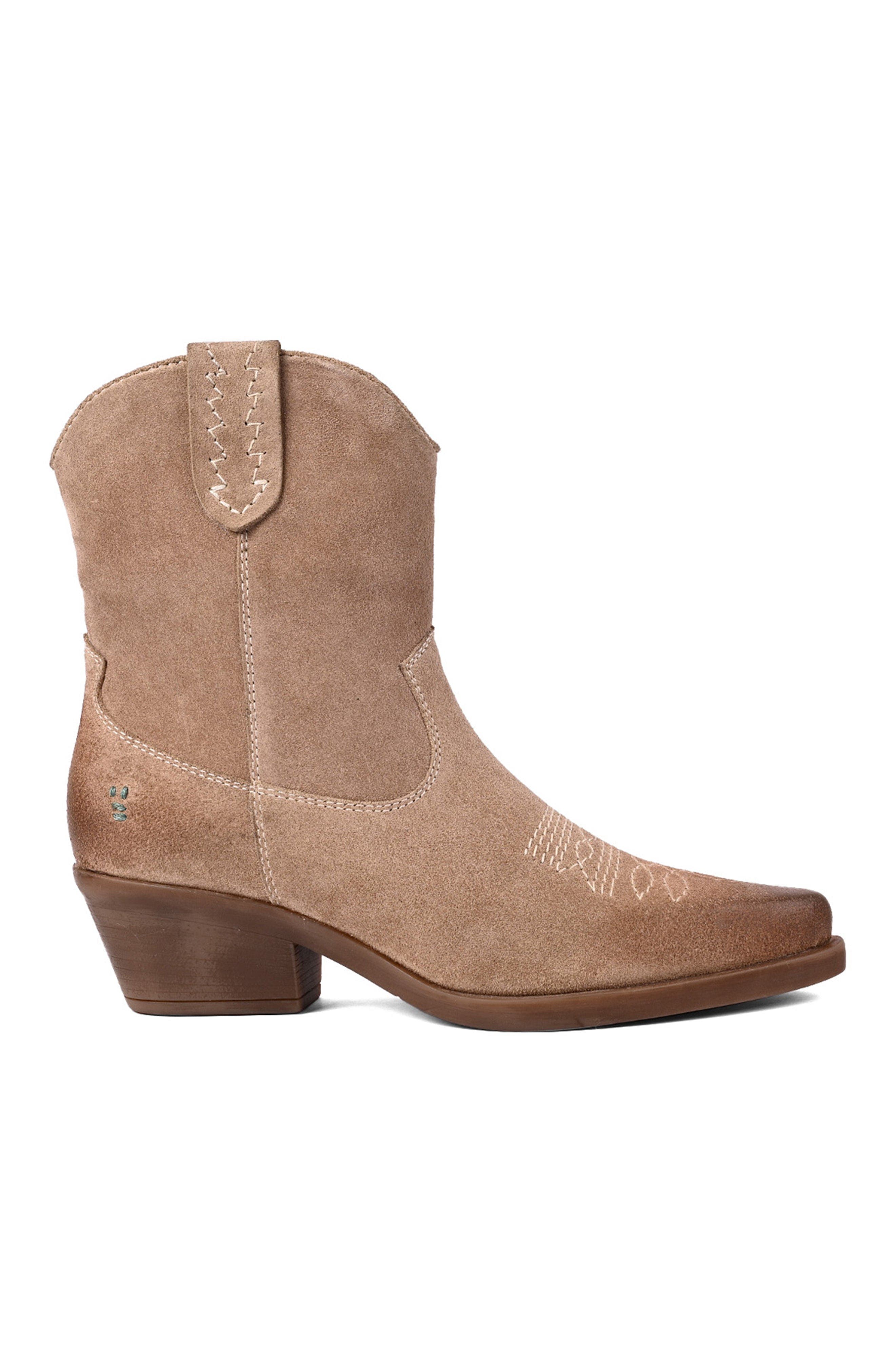 Discussion Western Boot, Alternate, color, Beige Suede