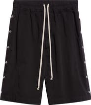 Rick Owens DRKSHDW Pusher Cotton Shorts