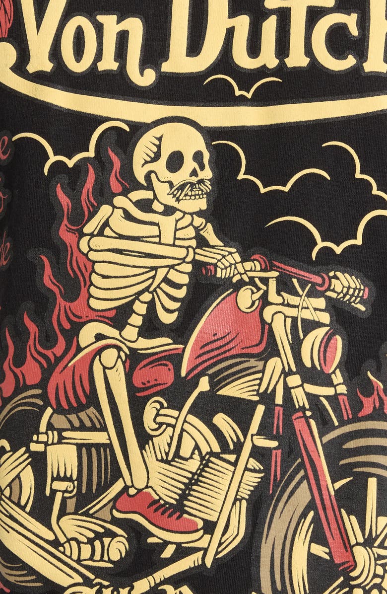 Von Dutch Graphic T-Shirt, Alternate, color, Black