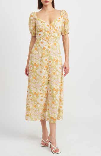 Annie Floral Midi Dress