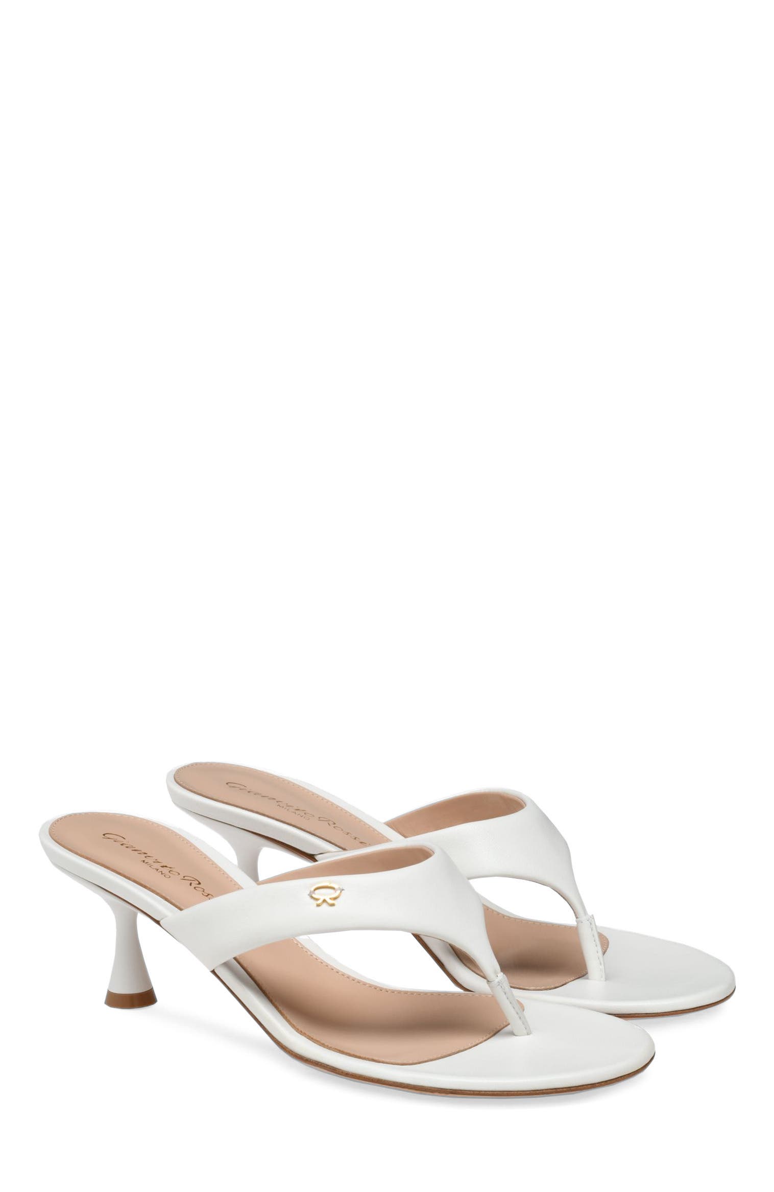 Ascent Thong 55 Sandals, Alternate, color, White Nappa