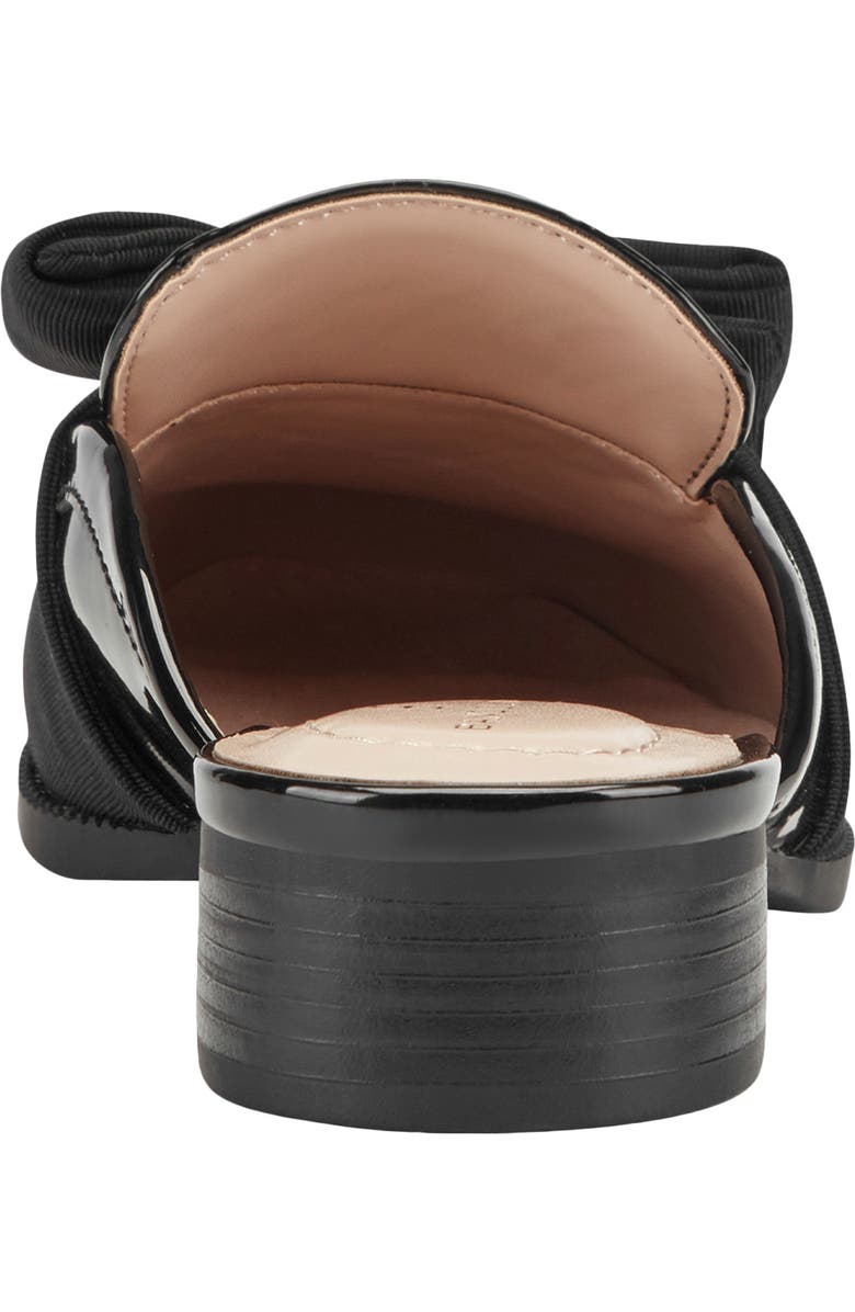 Bandolino Leilani Bow Mule, Alternate, color, Black