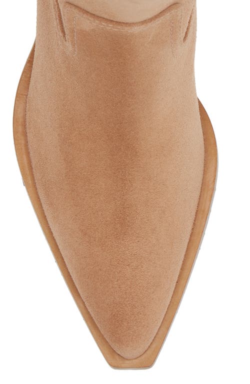 Stuart Weitzman Tate Bootie In Brown