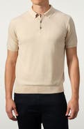 STUDIO GARNET LOS ANGELES Cotton Blend Polo Sweater