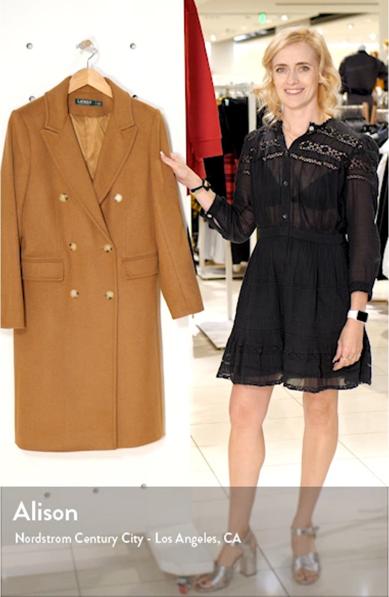 Double Breasted Reefer Coat, sales video thumbnail