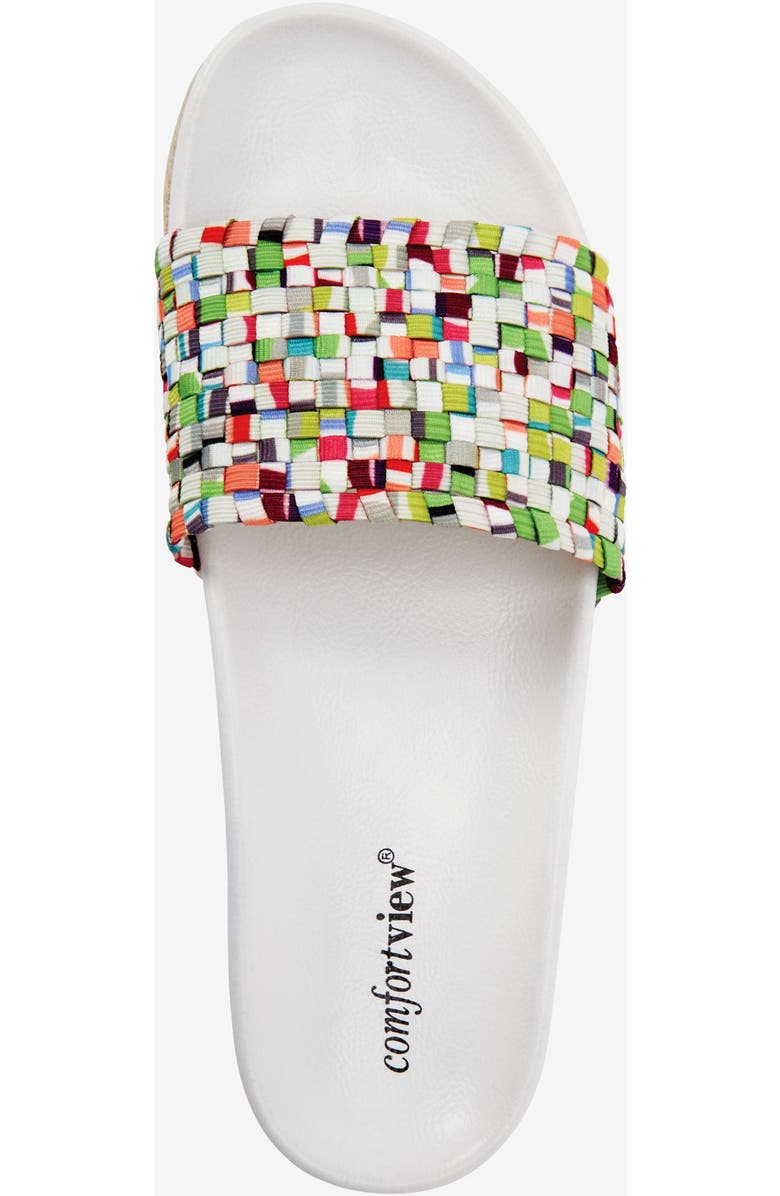 Comfortview The Evie Footbed Sandal, Alternate, color,