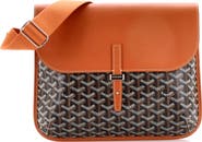 Pre-Owned Goyard Coursier Messenger Bag Coated Canvas and Leather