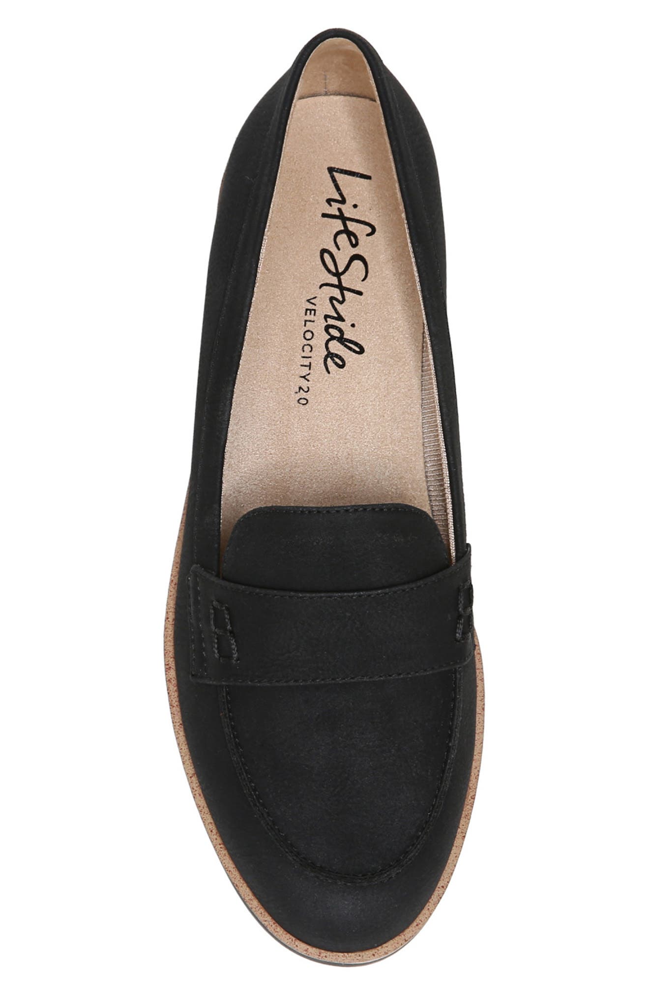 LifeStride Zee Loafer, Alternate, color, Black/Black