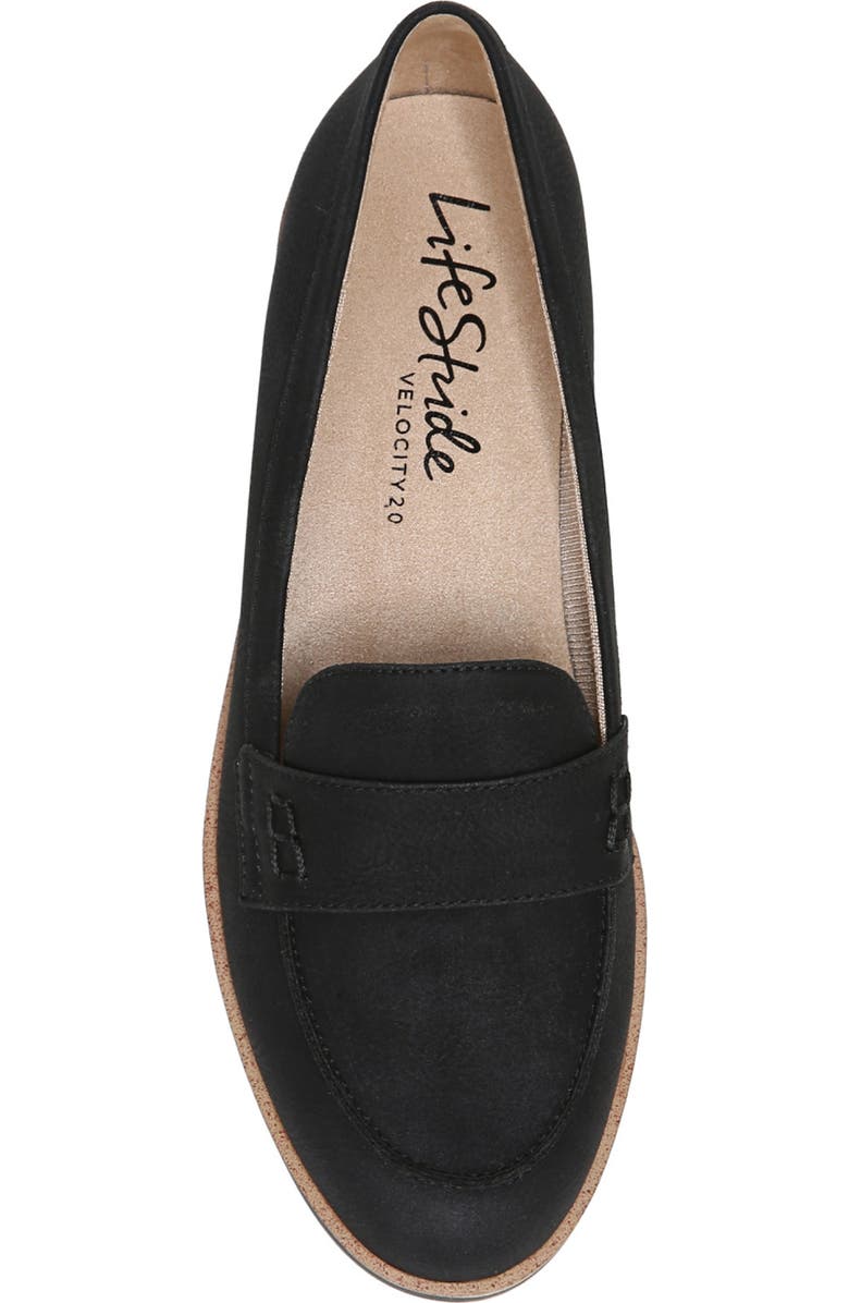 LifeStride Zee Loafer, Alternate, color, Black/Black