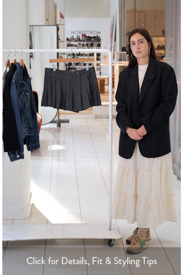 Pleated Skort video