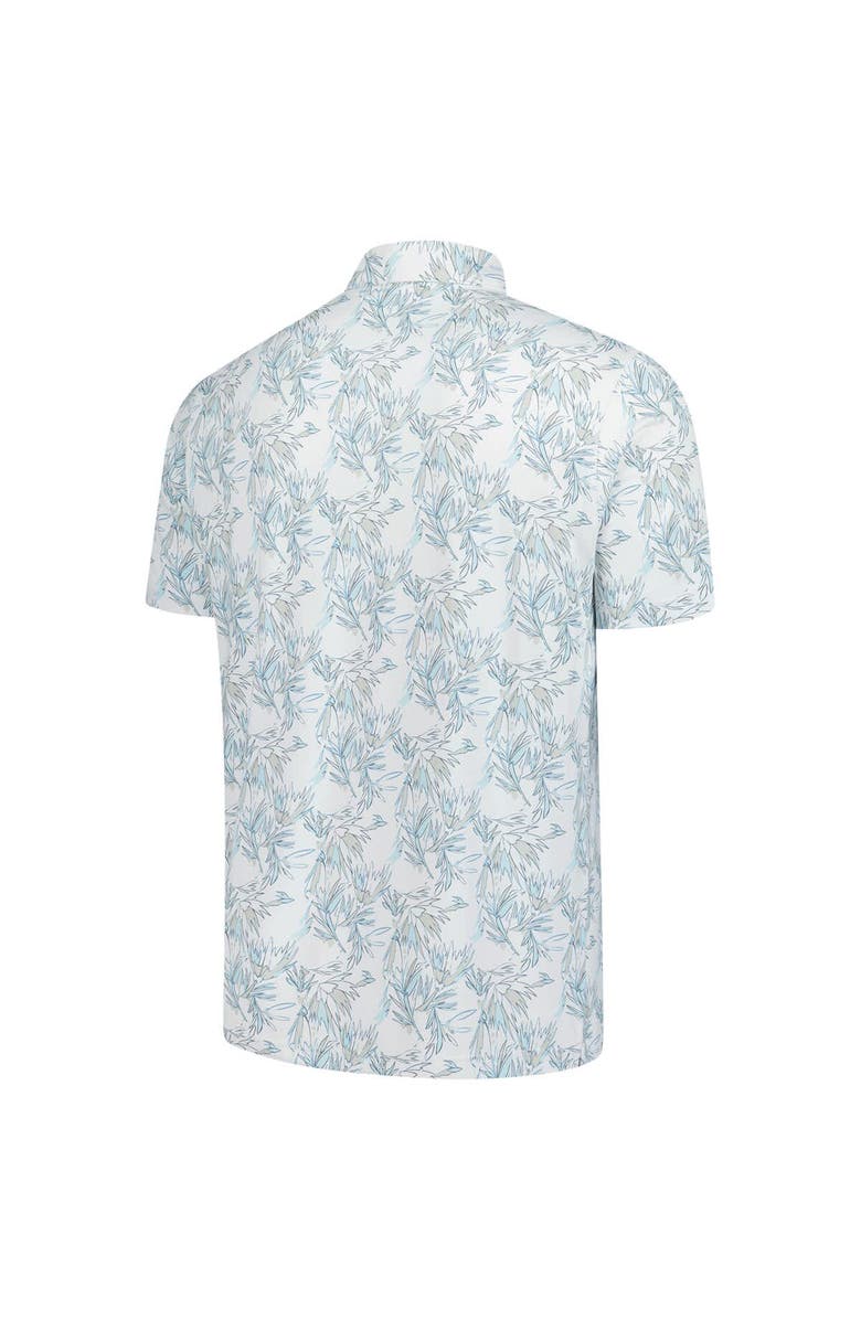 AHEAD Men's Ahead  White WM Phoenix Open Hobbs Polo, Alternate, color, White