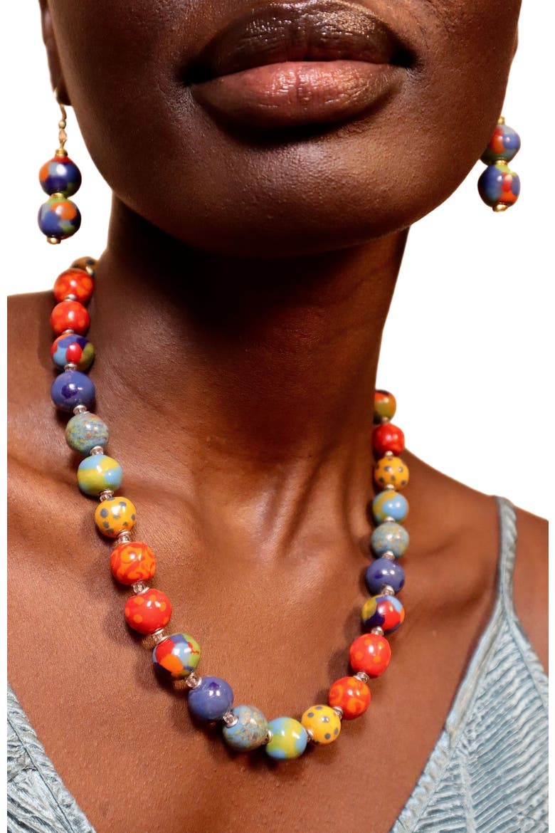 Tsavo Collection - Parrot Earrings, Alternate, color, Multi