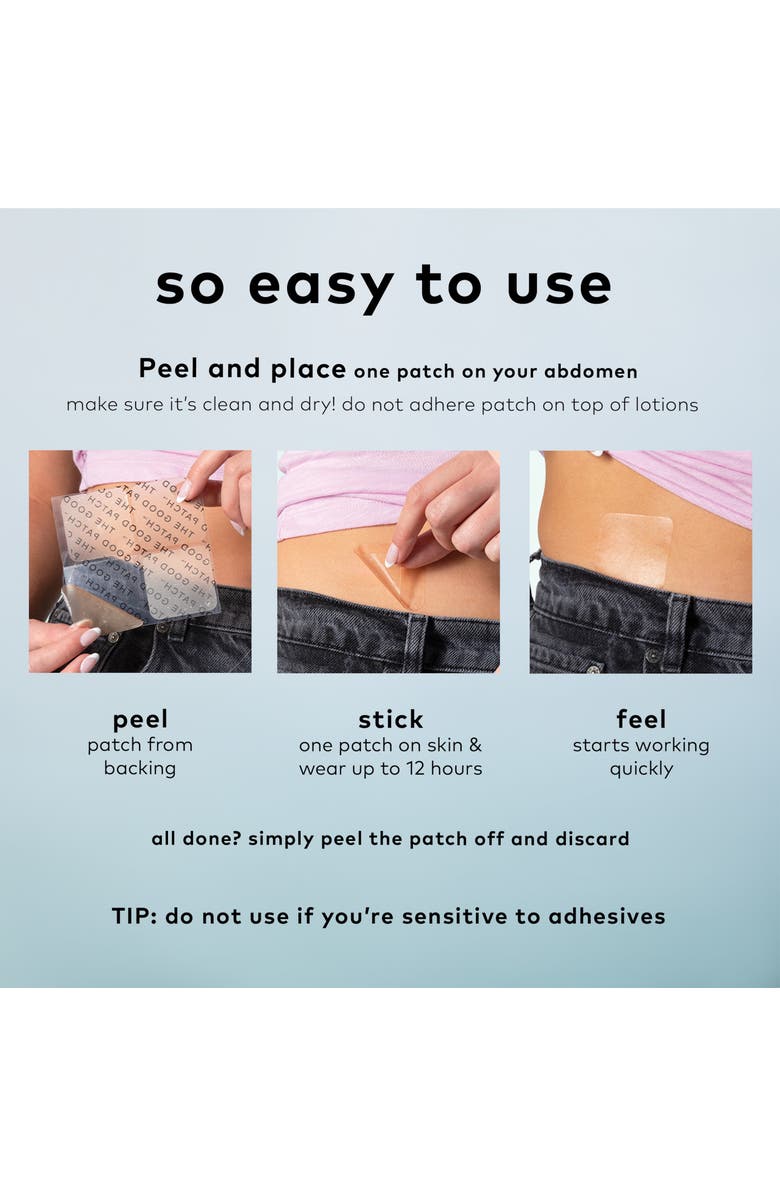 The Good Patch Hot Flash Wellness Patch, Alternate, color, NO COLOR