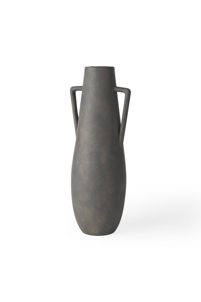 Kilian Double Ear Vase, Main, color, Grey