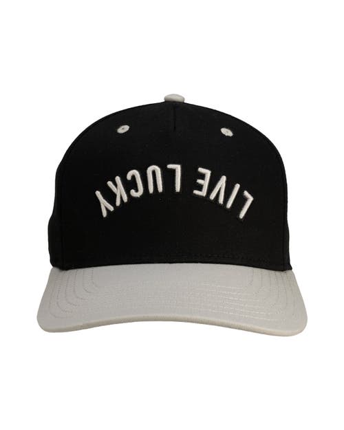 Black Clover Upside Down Luck 3 Hat In Black