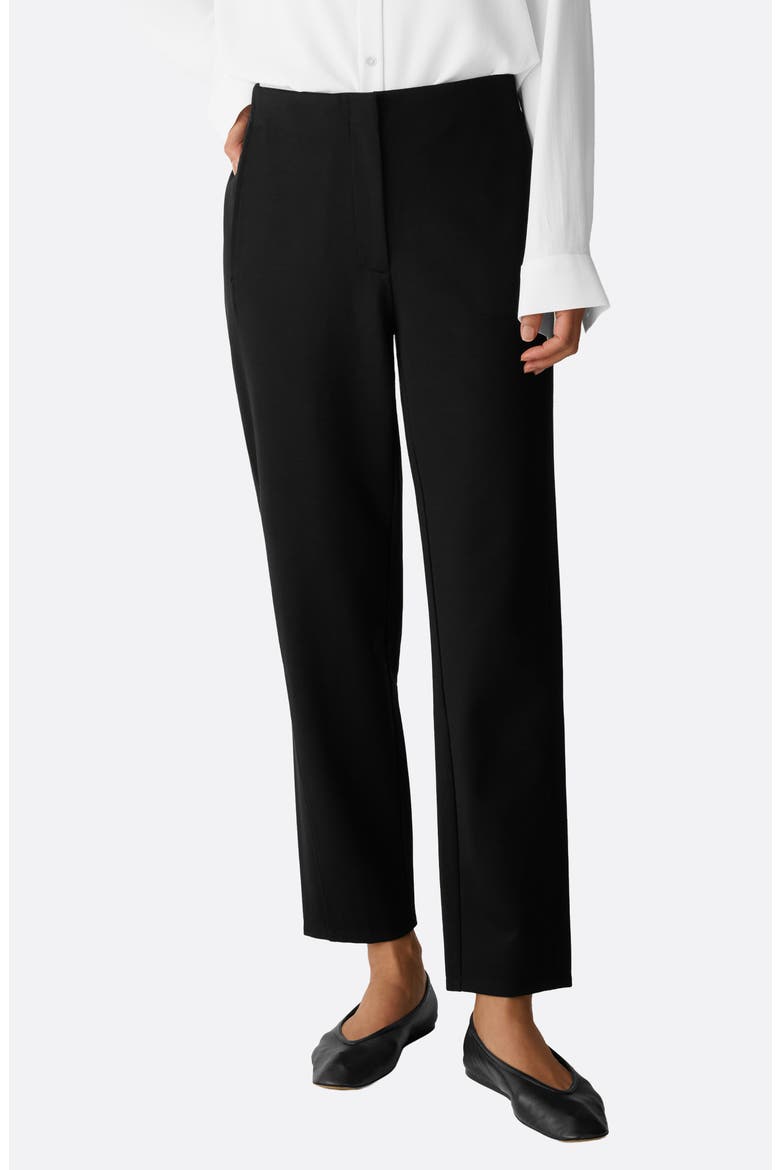 Tapered Ankle Pants, Main, color, BLACK