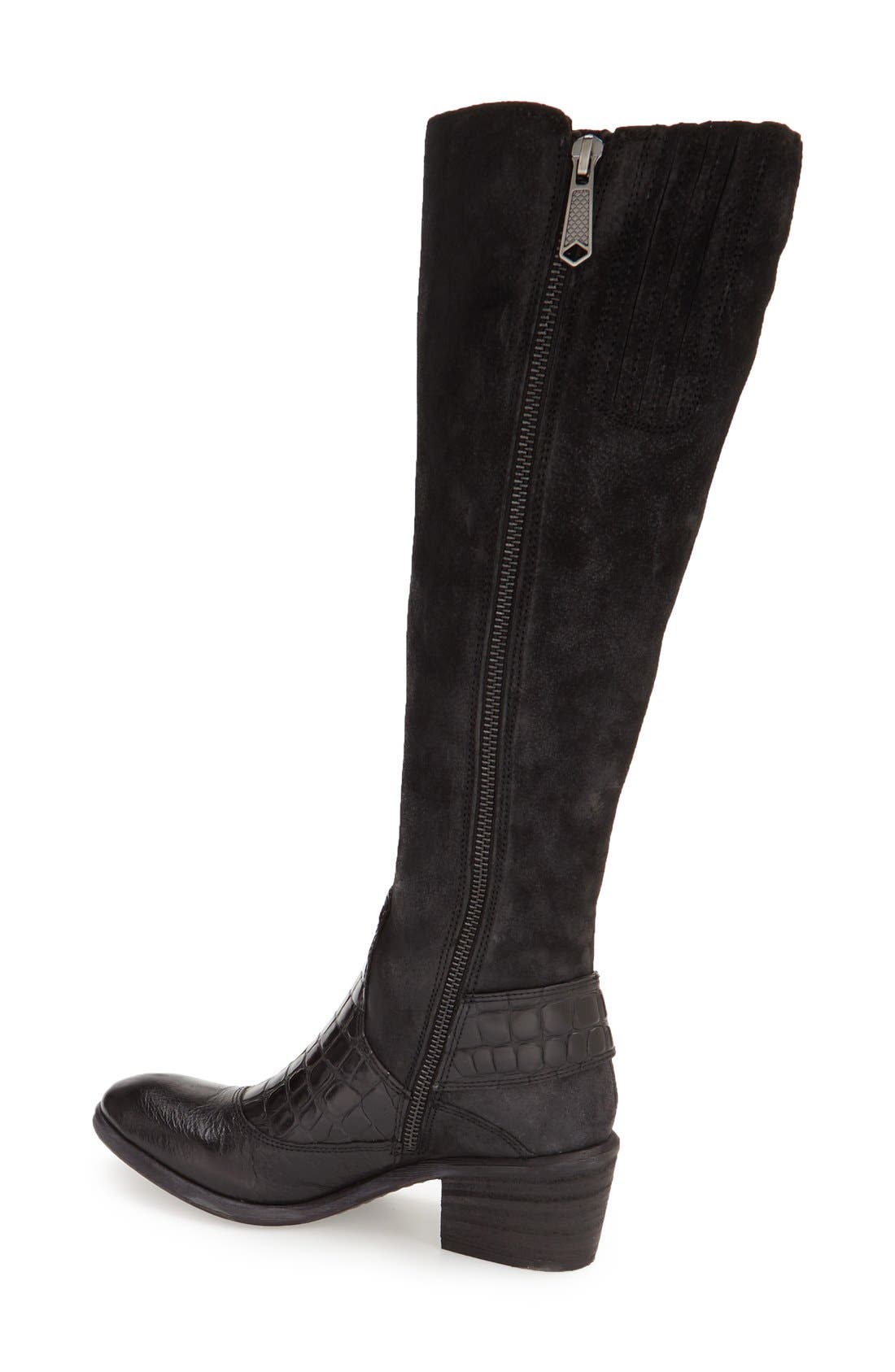 Donald J Pliner 'Dulce' Boot, Alternate, color, BLACK