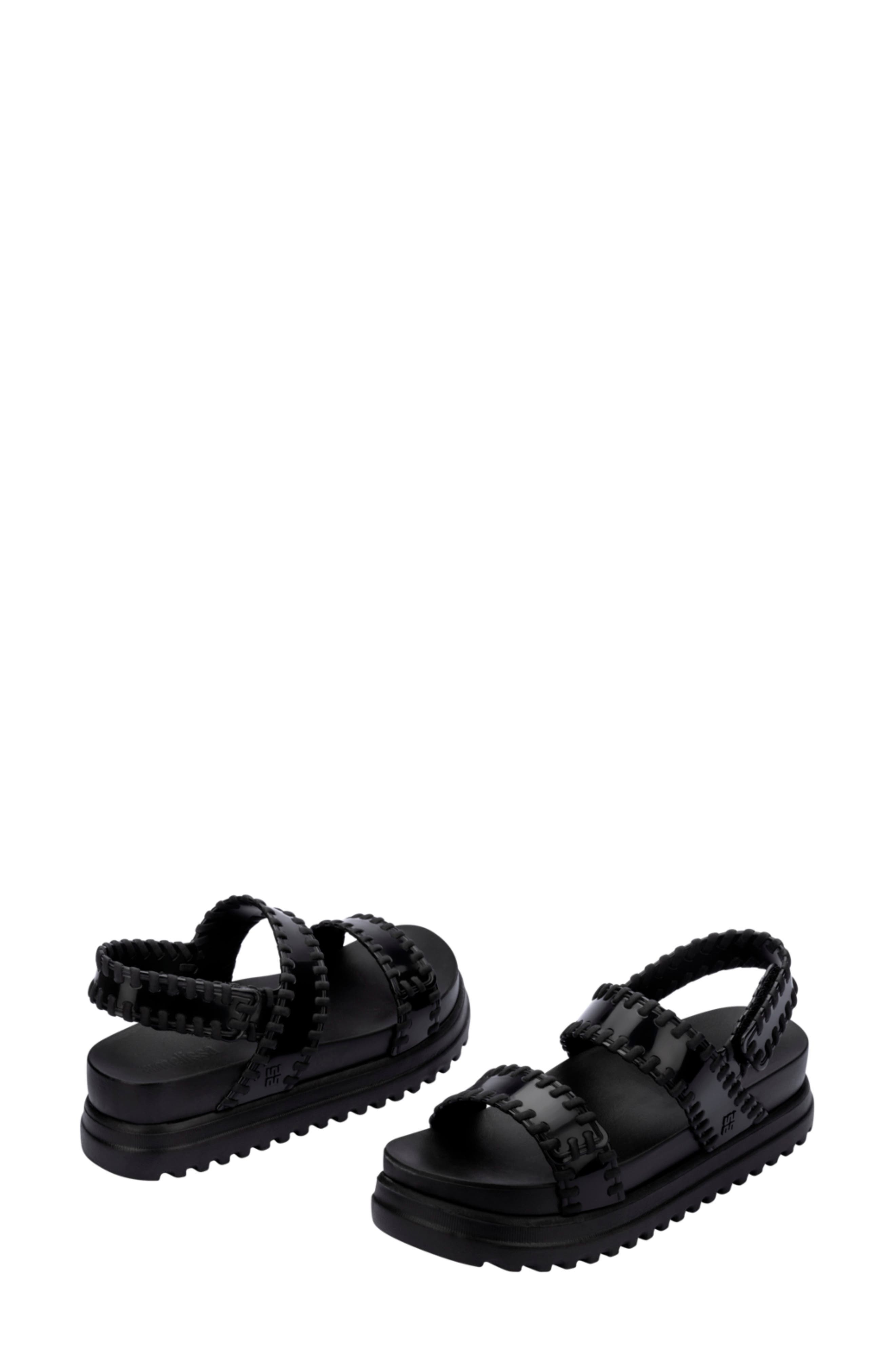 Melissa Dune Quarter Strap Platform Sandal, Alternate, color, 