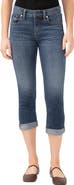 Silver Jeans Co. Suki Curvy Mid Rise Capri Jeans