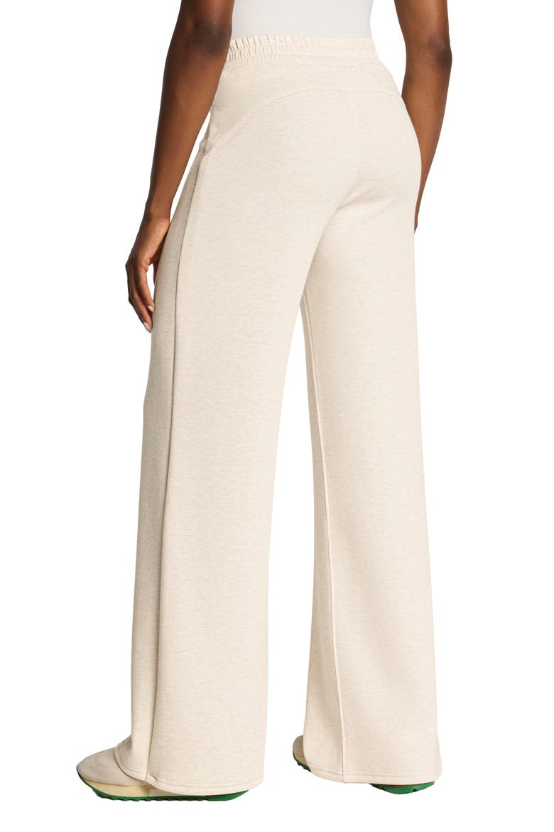 AirEssentials Wide Leg Pants, Alternate, color, OATMEAL HEATHER