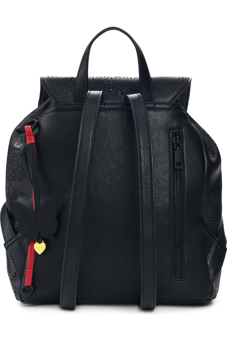 desigual mini backpack Nero Polyurethane Women SEYMAYKA Side pocket with buckle Desigual Women's Blue Backpack