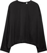 TOTEME Boxy Satin Top