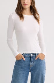 BP. Ribbed Long Sleeve T-Shirt