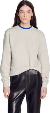 SANDRO 2-in-1 sweatshirt