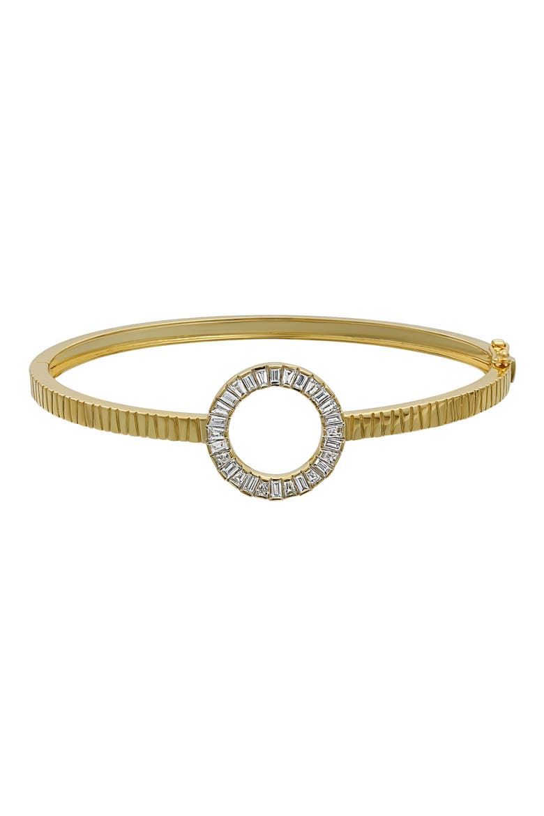 Circle of Life Diamond Bangle, Main, color, 18K YELLOW GOLD