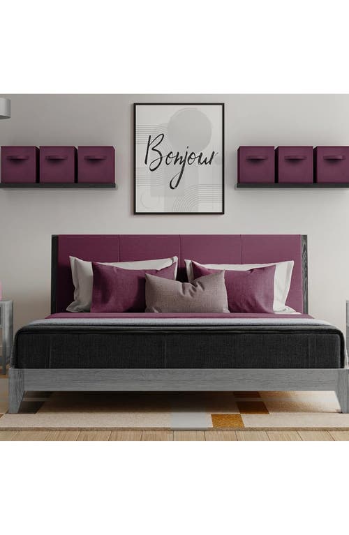 Sorbus Collapsible Storage Cube In Pastel Purple