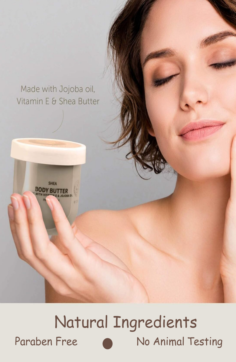 Lovery Whipped Body Butter 6-Piece Set, Alternate, color, White / Gold