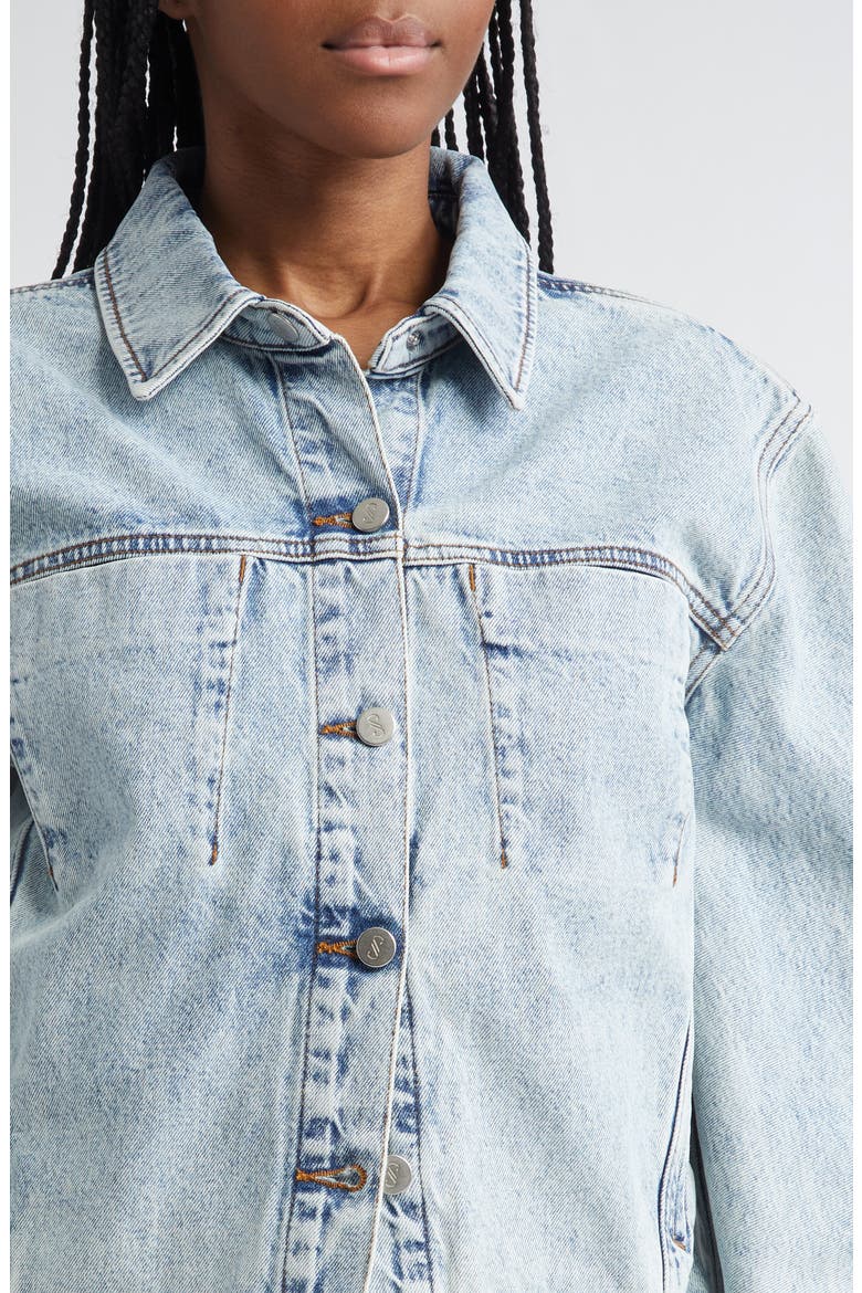 Lawrence Denim Jacket, Alternate, color, CLASSIC WASH