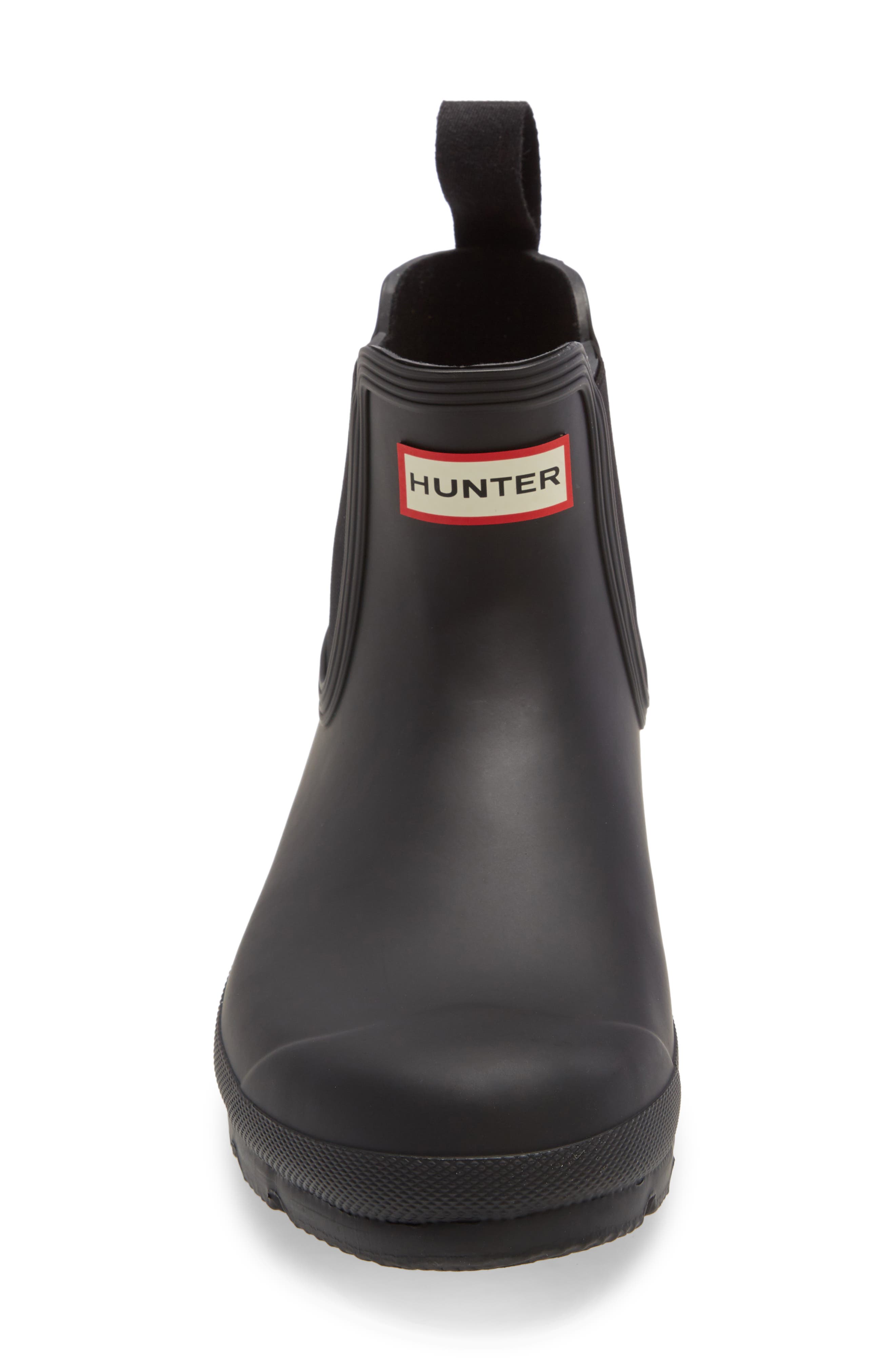 Hunter Original Waterproof Chelsea Rain Boot, Alternate, color, 