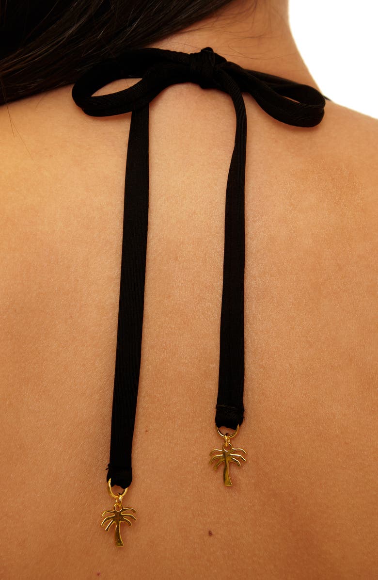 Trina Turk Bandeau One-Piece Swimsuit, Alternate, color, Tiki (Tik)