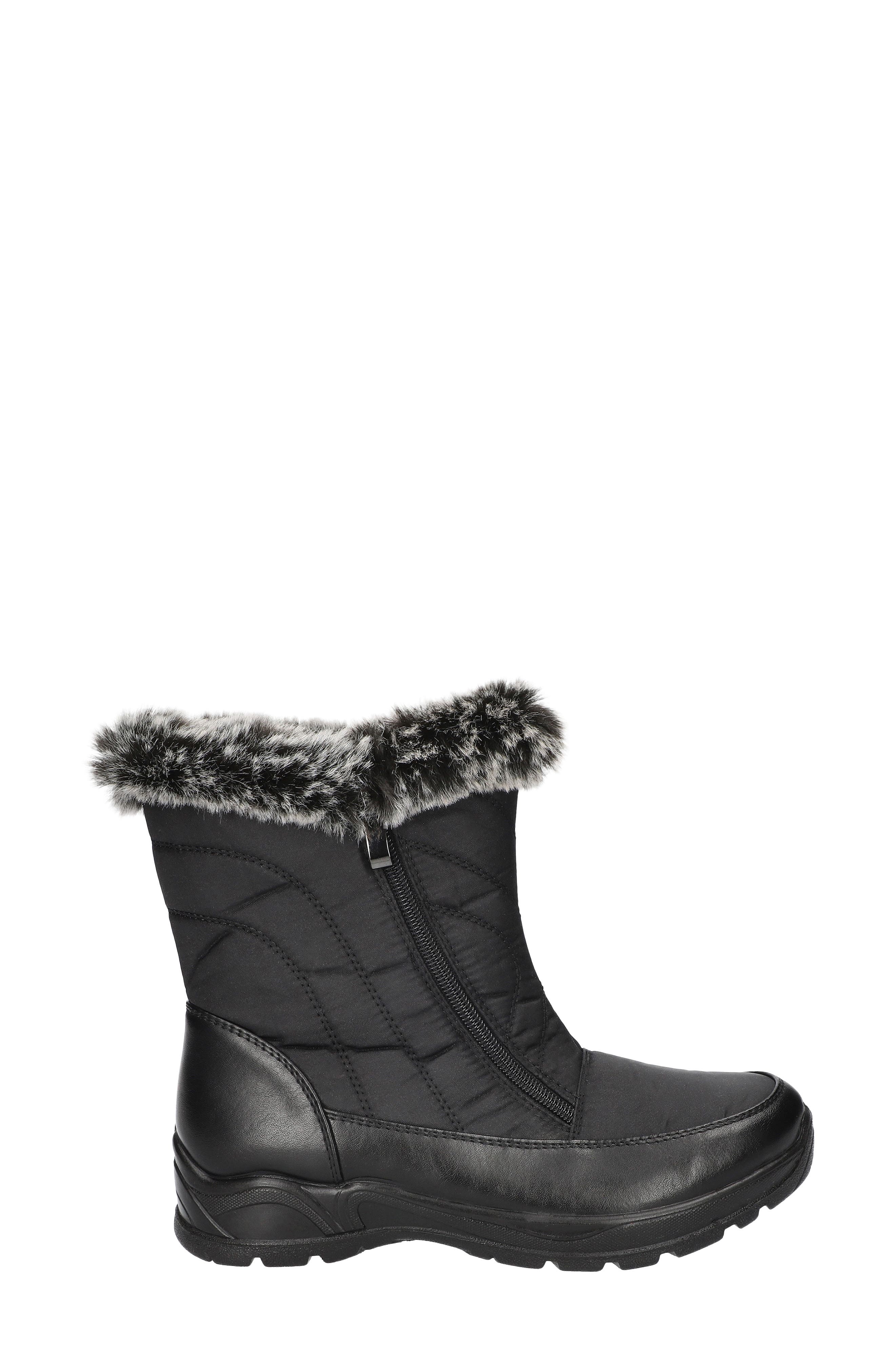 EASY STREET Portland Faux Fur Lined Waterproof Boot, Alternate, color, 