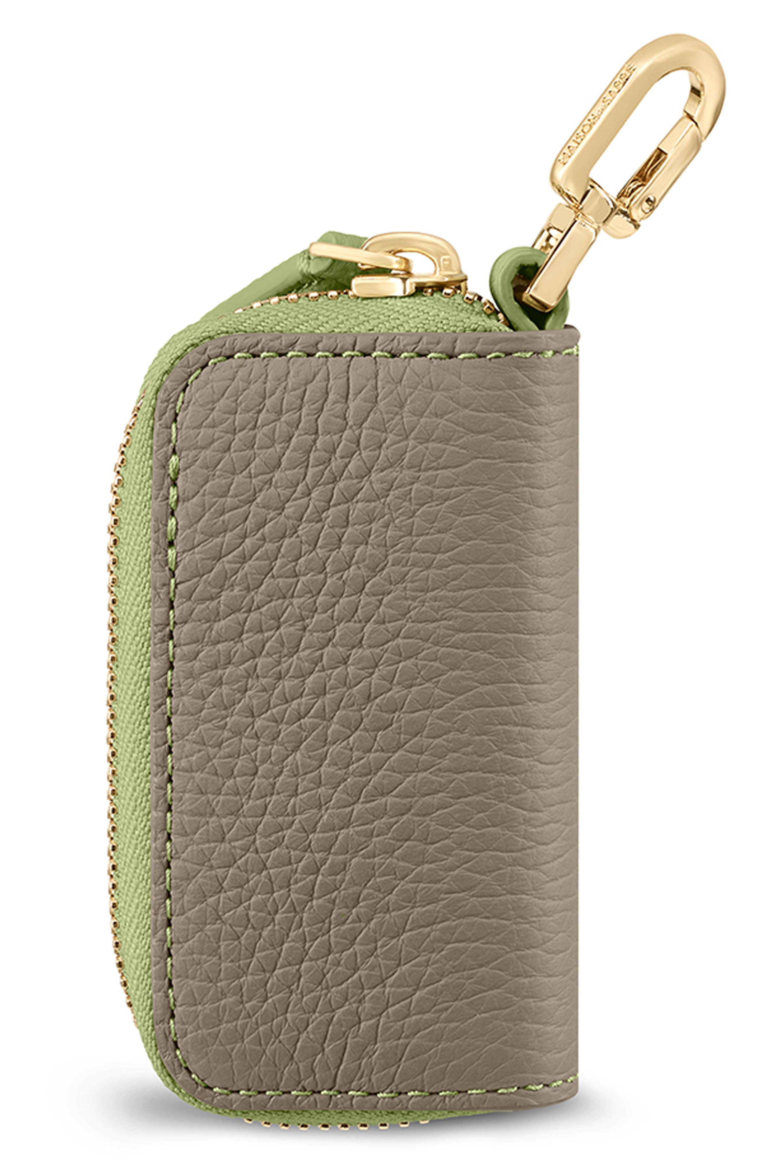 The Key Case Charm, Alternate, color, Cashmere Matcha