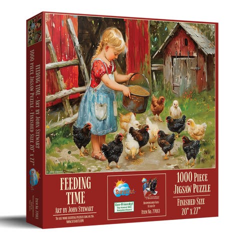 Feeding Time 1000 piece Jigsaw Puzzle for Adults