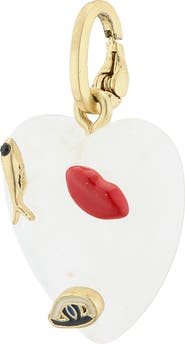 Clare V. Icon Heart Charm