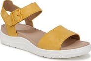 Dr. Scholl's Time Off Sky Ankle Strap Platform Sandal