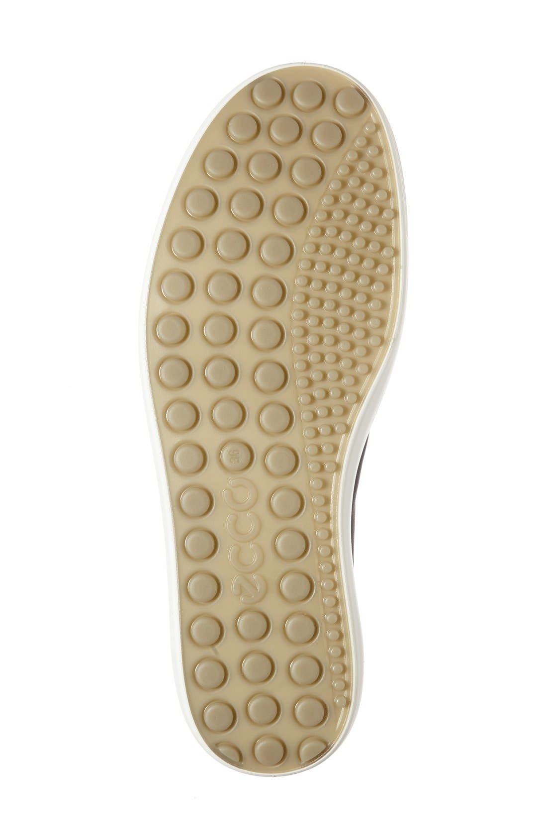 ECCO 'Soft 7' Quilted High Top Sneaker, Alternate, color, 